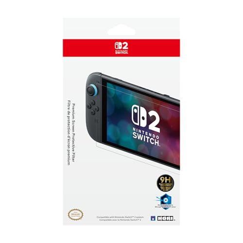 HORI Premium-Displayschutzfolie für Nintendo Switch 2 - Offiziell lizenziert von Nintendo HORI Premium-Displayschutzfolie für Nintendo Switch 2 - Offiziell lizenziert von Nintendo von HORI