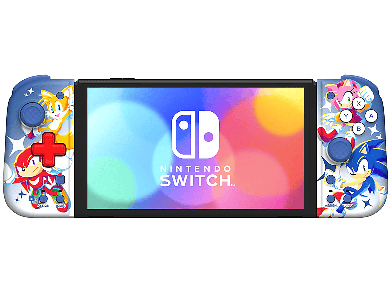 HORI Split Pad Compact (Sonic) Controller Merhfarbig für Nintendo Switch von HORI
