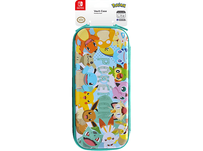 HORI Tasche Vault Case (Pikachu & Friends Edition) Zubehör für Nintendo Switch, Mehrfarbig von HORI