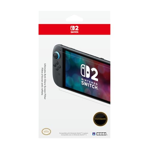 HORI Ultimative Blendschutz-Displayschutzfolie für Nintendo Switch 2 - Offiziell lizenziert von Nintendo HORI Ultimative Blendschutz-Displayschutzfolie für Nintendo Switch 2 - Offiziell lizenziert von Nintendo von HORI