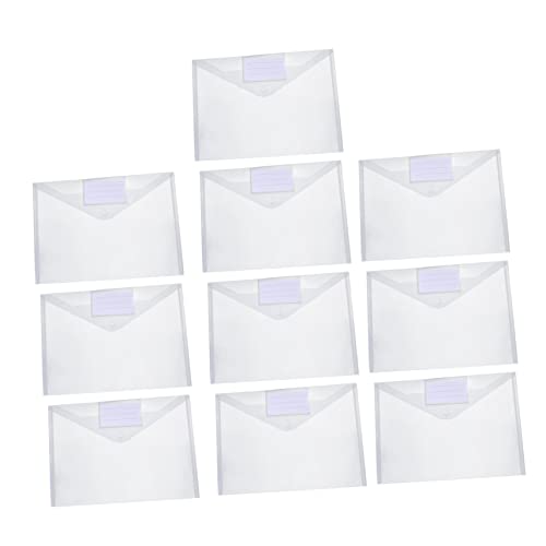HORIALENCE 10Stücke Dokumentenorganisator Transparente Aufbewahrungstaschen aus Hochwertigem Leicht und Tragbar für Büro Schule und Reisen HORIALENCE 10Stücke Dokumentenorganisator Transparente Aufbewahrungstaschen aus Hochwertigem Leicht und Tragbar für Büro Schule und Reisen von HORIALENCE