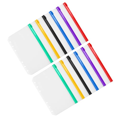 HORIALENCE 12Stücke Zipper Binder Verschiedenen Praktische Reißverschluss Dokumententaschen für Karten Quittungen und Fotos für Aufbewahrung HORIALENCE 12Stücke Zipper Binder Verschiedenen Praktische Reißverschluss Dokumententaschen für Karten Quittungen und Fotos für Aufbewahrung von HORIALENCE