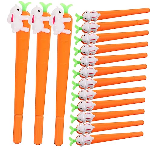 HORIALENCE 15Stücke Karotten Gel Stifte mit Hasen Design Niedliche Gel Tintenstifte für Schule und Büro Basteln Kritzeln und Kreative Projekte Schülerversorgung HORIALENCE 15Stücke Karotten Gel Stifte mit Hasen Design Niedliche Gel Tintenstifte für Schule und Büro Basteln Kritzeln und Kreative Projekte Schülerversorgung von HORIALENCE
