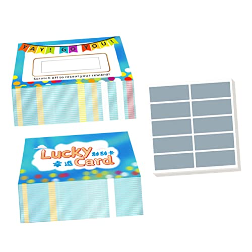 HORIALENCE 1Satz DIY Scratch Off Karten Kreative Papierkarten mit Kratzerfolie Handgeschriebene für und Bastelprojekte für Klassenaktivitäten HORIALENCE 1Satz DIY Scratch Off Karten Kreative Papierkarten mit Kratzerfolie Handgeschriebene für und Bastelprojekte für Klassenaktivitäten von HORIALENCE