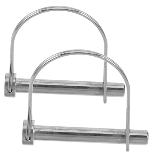 HORIALENCE 2 Stück Anhängerkupplungsstift Anhänger-tor-stift Anhänger Sicherheitsnadel Anhängerstifte Für Die Anhängerkupplung Drahtsicherungsstift Hardware-pin Metall Silver HORIALENCE 2 Stück Anhängerkupplungsstift Anhänger-tor-stift Anhänger Sicherheitsnadel Anhängerstifte Für Die Anhängerkupplung Drahtsicherungsstift Hardware-pin Metall Silver von HORIALENCE