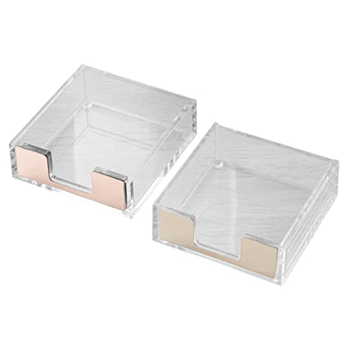 HORIALENCE 2Stücke Memo Pad Halter Schreibtisch Organizer Eleganter Notizzettelhalter für Home Office und Bürobedarf Geschenkidee für Kollegen und Freunde HORIALENCE 2Stücke Memo Pad Halter Schreibtisch Organizer Eleganter Notizzettelhalter für Home Office und Bürobedarf Geschenkidee für Kollegen und Freunde von HORIALENCE