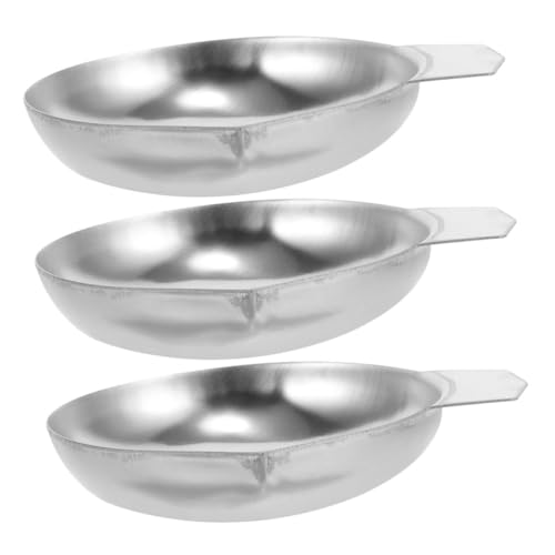 HORIALENCE 3 Stück Diamant Waagschale Waage Aus Edelstahl Lebensmittel Waage Wiegedose Aus Aluminium Geschirr Wiegen Goldene Waage Digitale Grammwaage Rostfreier Stahl Silver HORIALENCE 3 Stück Diamant Waagschale Waage Aus Edelstahl Lebensmittel Waage Wiegedose Aus Aluminium Geschirr Wiegen Goldene Waage Digitale Grammwaage Rostfreier Stahl Silver von HORIALENCE