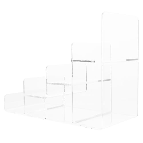 HORIALENCE 4 Ausstellungsstand Organisator Für Parfümhalter Parfümständer Geldbörsen-riser-präsentationsregal Geldbeutel-aufbewahrungsregal Veranstalter Von Parfümständen Transparent Acryl von HORIALENCE