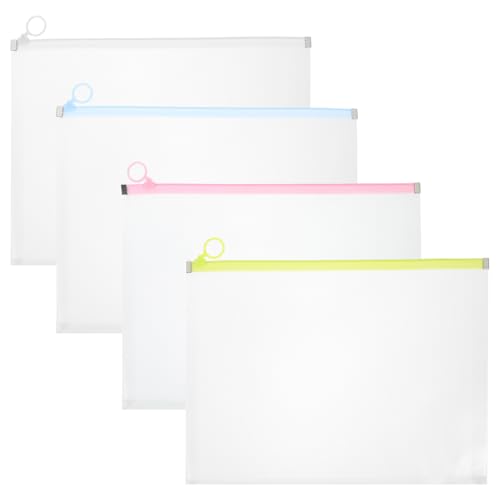 HORIALENCE 4 Stück Briefpapierbeutel Tasche Dossier Ordner mit Zinken groß stapelbar farbig briefumschläge Dokumente Ordner Plastikumschlagmappe Dokumentordner Papierordner Dateiumschläge HORIALENCE 4 Stück Briefpapierbeutel Tasche Dossier Ordner mit Zinken groß stapelbar farbig briefumschläge Dokumente Ordner Plastikumschlagmappe Dokumentordner Papierordner Dateiumschläge von HORIALENCE