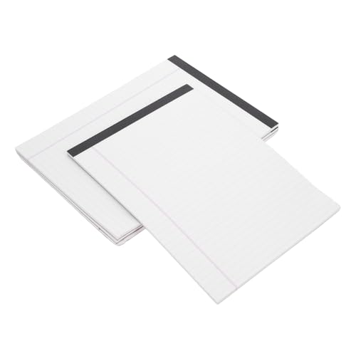 HORIALENCE 4 Stück Papier nehmen bleistift Notizblock Memo-Notizbuch abreißblock notizzettel liniertes Notizbuchpapier legale Blöcke breites liniertes Füllpapier linierte Papierblöcke Weiß HORIALENCE 4 Stück Papier nehmen bleistift Notizblock Memo-Notizbuch abreißblock notizzettel liniertes Notizbuchpapier legale Blöcke breites liniertes Füllpapier linierte Papierblöcke Weiß von HORIALENCE