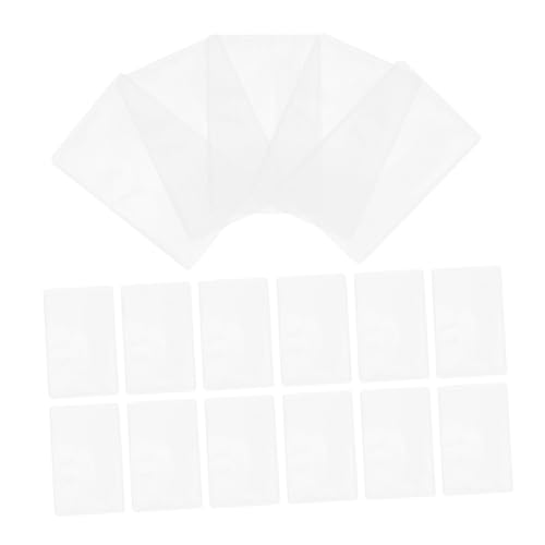HORIALENCE 50Stücke Transparente Abzeichenhüllen Wasserdichte und Staubdichte Kartenhalter für Id und Kreditkarten Langlebiger Schutz für Visitenkarten und Ausweise HORIALENCE 50Stücke Transparente Abzeichenhüllen Wasserdichte und Staubdichte Kartenhalter für Id und Kreditkarten Langlebiger Schutz für Visitenkarten und Ausweise von HORIALENCE