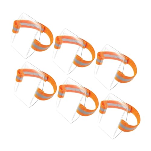 HORIALENCE 6 Stück Arm Ausweishalter Lanyards Für Ausweise Arbeitspasshalter Handgelenk Kartenhalter Armband Passhalter Verstellbarer Ausweishalter Abzeichenhalter Gurt Transparenter von HORIALENCE