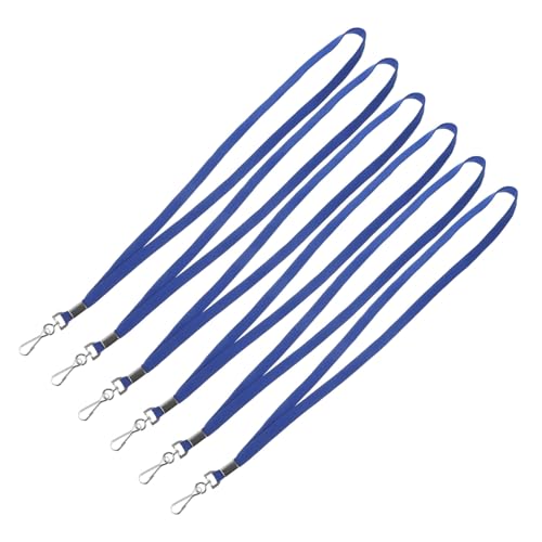 HORIALENCE 6Stücke Badge Lanyards Bequeme Hängeseile für Büro Schule und Veranstaltungen für Ausweise Namensschilder und Zugangskarten Strapazierfähiges Material HORIALENCE 6Stücke Badge Lanyards Bequeme Hängeseile für Büro Schule und Veranstaltungen für Ausweise Namensschilder und Zugangskarten Strapazierfähiges Material von HORIALENCE