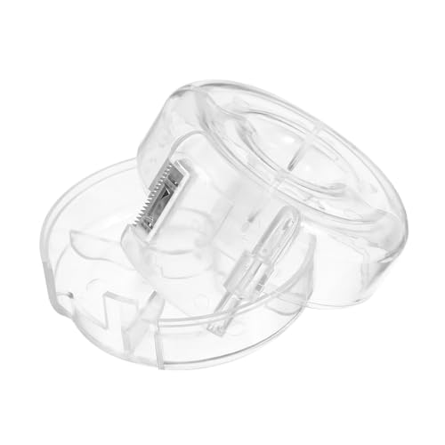 HORIALENCE Klebebandabroller Tragbarer Schreibtischspender für Klebeband Eleganter Bandhalter für Büro und Zuhause Glatt und Sicher Anwendung Transparent HORIALENCE Klebebandabroller Tragbarer Schreibtischspender für Klebeband Eleganter Bandhalter für Büro und Zuhause Glatt und Sicher Anwendung Transparent von HORIALENCE