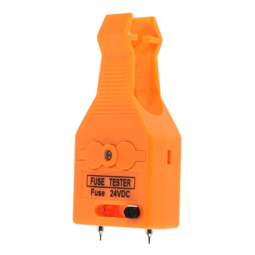 HORIALENCE Sicherungsdetektor Sicherungszieher Sicherungsprüfgerät Kfz -Tester -Puller Universeller Sicherungstester Sicherungsprüferauto Tragbarer Sicherungstester Plastik Orange von HORIALENCE