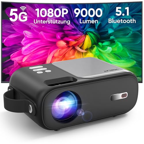 Mini Beamer, Horlat 5G WiFi Bluetooth Projektor, Kompatibel mit iOS/Android/TV Stick Mini Beamer, Horlat 5G WiFi Bluetooth Projektor, Kompatibel mit iOS/Android/TV Stick von HORLAT