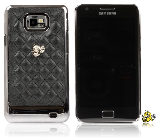 Horny Protectors Hornet Schutzhülle für Samsung Galaxy S2 i9100 glänzend schwarz von HORNY PROTECTORS