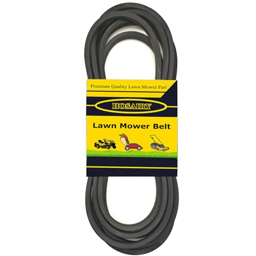 HOSAIRY Rasenmäher Deckriemen GX10063 M150960 M151649 für John Deere 48 Zoll Deck LT166 LT180 LT190 Rasentraktoren (1/2 Zoll x 144 1/4 Zoll) von HOSAIRY