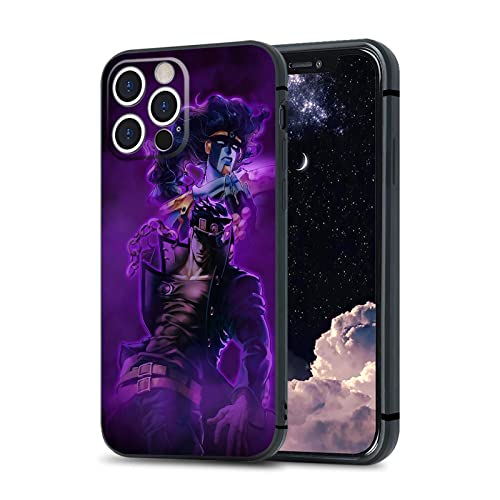 Anime Schutzhülle für iPhone XR, Jotaro Kujo und Star Platinum, Silikon, matt, Manga von HOSCLANS