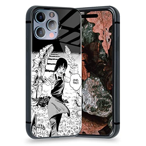 HOSCLANS Anime Schutzhülle aus gehärtetem Glas, stoßfest, Schutzhülle (Kobeni Higashiyama, für iPhone 13 Pro) von HOSCLANS