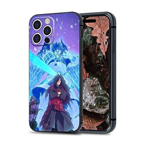 HOSCLANS Madara Uchiha stoßfeste Matt Weiches Silikon Handyhüllen Japanischer Anime Manga für iPhone 14 Pro Max von HOSCLANS