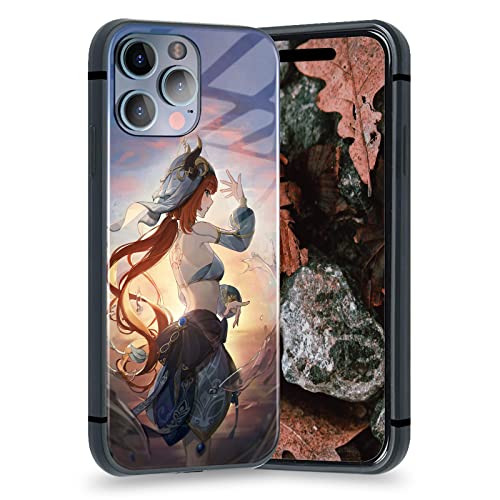 Nilou Genshin Impact stoßfeste Schutzhülle Anime Drucken gehärtetes Glas Handyhüllen für iPhone 7/8/Se2/Se3 von HOSCLANS