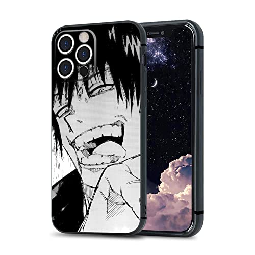 Toji Fushiguro Japanische Anime Stoßfeste Handyhüllen Manga-Print Matt Weiches Silikon Schutzhülle für iPhone 13 von HOSCLANS