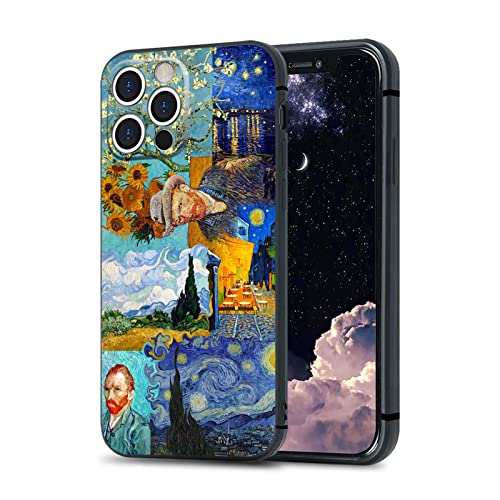Van Gogh Art Collage Ästhetik Handyhülle für iPhone 13 Mini (mattiert) von HOSCLANS