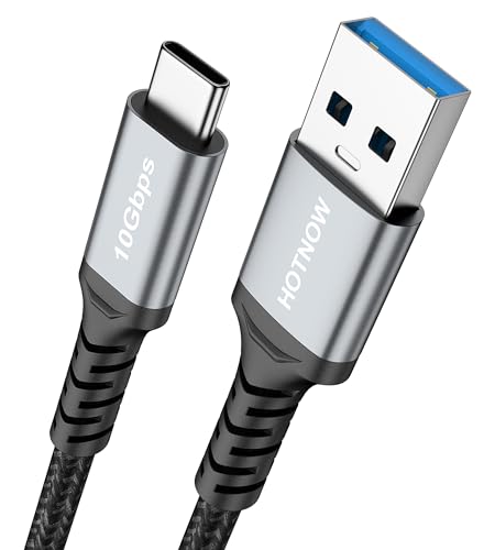 HOTNOW USB C Kabel 50cm, USB3.1 10Gbps USB-C Kabel Schnellladung für Samsung S10 S9 und Typ c Geräte von HOTNOW