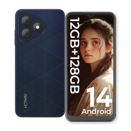 HOTWAV Note 15 PRO Smartphone Ohne Vertrag, Android 14 Octa Core 12GB+128GB/1TB Erweiterbar Handy Ohne Vertrag, 6.6" HD+ Display 5160mAh Handy Günstig, 13MP+5MP Kamera Dual SIM 4G Simlockfreie Handys HOTWAV Note 15 PRO Smartphone Ohne Vertrag, Android 14 Octa Core 12GB+128GB/1TB Erweiterbar Handy Ohne Vertrag, 6.6" HD+ Display 5160mAh Handy Günstig, 13MP+5MP Kamera Dual SIM 4G Simlockfreie Handys von HOTWAV