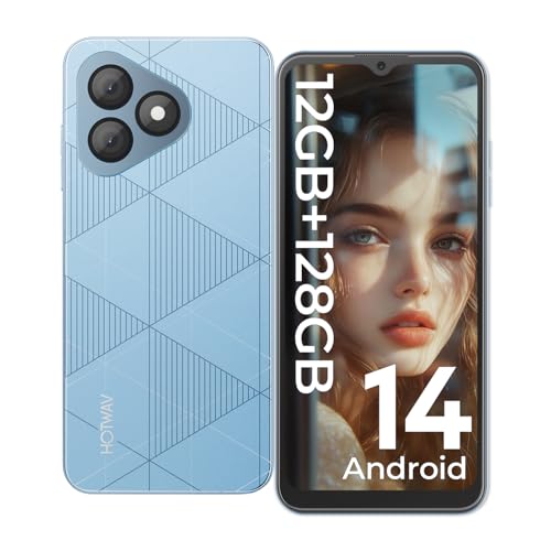 HOTWAV Note 15 PRO Smartphone Ohne Vertrag, Android 14 Octa Core 12GB+128GB/1TB Erweiterbar Handy Ohne Vertrag, 6.6" HD+ Display 5160mAh Handy Günstig, 13MP+5MP Kamera Dual SIM 4G Simlockfreie Handys HOTWAV Note 15 PRO Smartphone Ohne Vertrag, Android 14 Octa Core 12GB+128GB/1TB Erweiterbar Handy Ohne Vertrag, 6.6" HD+ Display 5160mAh Handy Günstig, 13MP+5MP Kamera Dual SIM 4G Simlockfreie Handys von HOTWAV