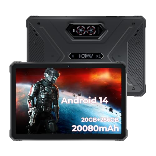 HOTWAV R9 PRO Outdoor Tablet, Tablet 11 Zoll, 20080mAh große Akku Robust Tablet PC, 20GB RAM + 256GB ROM + 2TB Erweiterbar, IP68 Wasserdicht Tablet Dual SIM 4G LTE, 5G WiFi, OTG, GPS HOTWAV R9 PRO Outdoor Tablet, Tablet 11 Zoll, 20080mAh große Akku Robust Tablet PC, 20GB RAM + 256GB ROM + 2TB Erweiterbar, IP68 Wasserdicht Tablet Dual SIM 4G LTE, 5G WiFi, OTG, GPS von HOTWAV