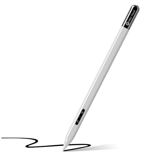 HOU Pencil für iPad mit Radiergummi-Taste, Neigungsempfindlichkeit, hohe Präzision,Stylus Pen Kompatibel mit iPad 10/9/8/7/6. Generation, iPad Air 4/5,iPad Pro 11/12,9", iPad Mini 6/5 von HOU
