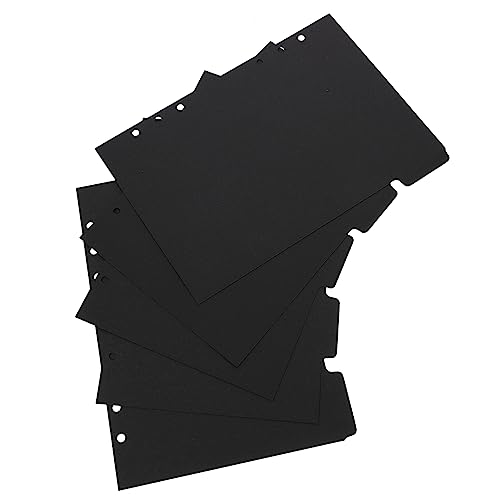 HOUDERCO 15Stücke Indexteiler für Binder Austauschbare Trennblätter mit Beschreibbaren Tabs Bürozubehör zur Dokumentenorganisation für Kreative Projekte HOUDERCO 15Stücke Indexteiler für Binder Austauschbare Trennblätter mit Beschreibbaren Tabs Bürozubehör zur Dokumentenorganisation für Kreative Projekte von HOUDERCO