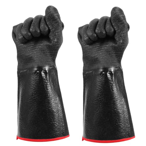 HOUDERCO 1Paar Hitzebeständige Neoprenhandschuhe Multifunktionale Grill und Kochhandschuhe und Ölbeständig für Outdoor Aktivitäten und Küchengebrauch HOUDERCO 1Paar Hitzebeständige Neoprenhandschuhe Multifunktionale Grill und Kochhandschuhe und Ölbeständig für Outdoor Aktivitäten und Küchengebrauch von HOUDERCO