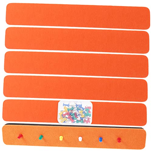 HOUDERCO 1Satz Bulletin Board Filzstreifen Selbstklebend Teilig aus Hochwertigem Material für Nachrichten und Kreative Wanddekoration Langlebig und Praktisch HOUDERCO 1Satz Bulletin Board Filzstreifen Selbstklebend Teilig aus Hochwertigem Material für Nachrichten und Kreative Wanddekoration Langlebig und Praktisch von HOUDERCO