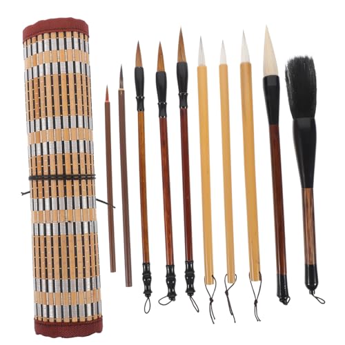 HOUDERCO 1Satz Kalligraphiepinsel für Anfänger Teiliges Chinesische Kalligraphiestifte Leicht zu Handhabende Pinsel mit Tintenaufnahme für Traditionelle Kalligraphie HOUDERCO 1Satz Kalligraphiepinsel für Anfänger Teiliges Chinesische Kalligraphiestifte Leicht zu Handhabende Pinsel mit Tintenaufnahme für Traditionelle Kalligraphie von HOUDERCO