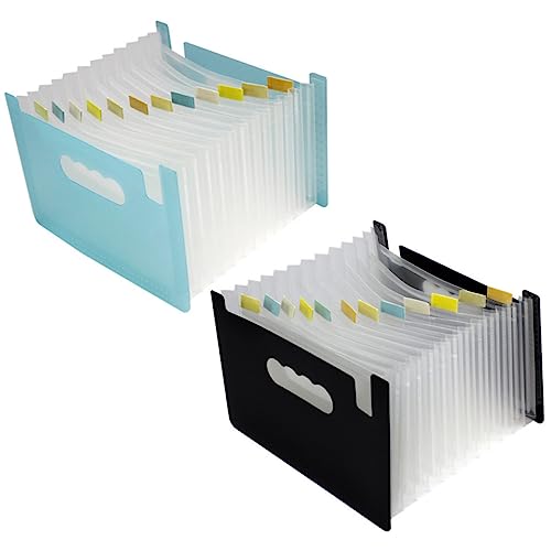 HOUDERCO 2Stücke Erweiterbare Dokumententasche Mehrschichtiger Dateiorganizer für Quittungen Verträge Tickets für Büro und Zuhause HOUDERCO 2Stücke Erweiterbare Dokumententasche Mehrschichtiger Dateiorganizer für Quittungen Verträge Tickets für Büro und Zuhause von HOUDERCO