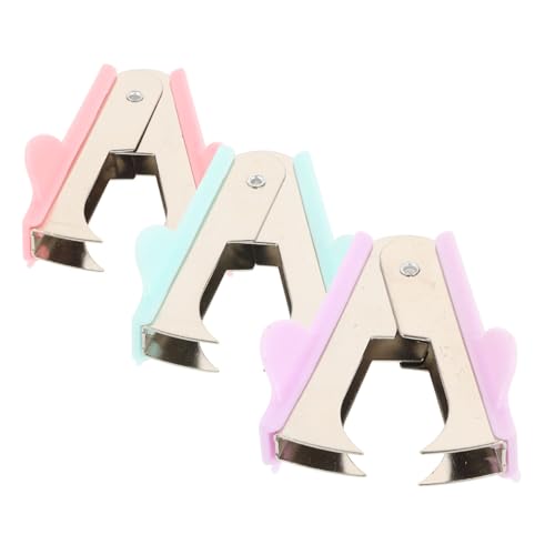 HOUDERCO 3Stücke Ergonomischer Heftklammerentferner für Büro und Zuhause Tragbarer Nagelentferner aus Robustem Material Sanfte Handhabung für Heftklammern HOUDERCO 3Stücke Ergonomischer Heftklammerentferner für Büro und Zuhause Tragbarer Nagelentferner aus Robustem Material Sanfte Handhabung für Heftklammern von HOUDERCO