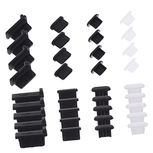 HOUDERCO 40Stücke USB Staubschutzstecker Staubabdeckung für Ladeanschlüsse Schützt USB USB Micro USB Ports Langlebig HOUDERCO 40Stücke USB Staubschutzstecker Staubabdeckung für Ladeanschlüsse Schützt USB USB Micro USB Ports Langlebig von HOUDERCO