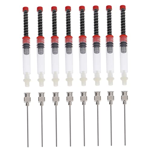 HOUDERCO 8Stücke Teiliges Tintenabsorber für Füllfederhalter Tintenfüllgerät für Schule und Studentenbedarf Kompatibel mit Standard Stiften Einfach zu Bedienen und Langlebig von HOUDERCO