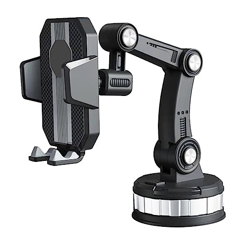 HOUDERCO Autotelefonhalterung mit Saugnapf Einstellbarer Handyhalter für Auto Stabiler Mobilfunkhalter für Windschutzscheibe Armaturenbrett für Smartphones HOUDERCO Autotelefonhalterung mit Saugnapf Einstellbarer Handyhalter für Auto Stabiler Mobilfunkhalter für Windschutzscheibe Armaturenbrett für Smartphones von HOUDERCO