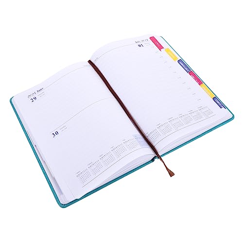 HOUDERCO Jahresplaner Notizbuch Notizbuch für Zeitmanagement Planung und Organisation für Büro Schule und Reisen Langlebig und Vielseitig von HOUDERCO