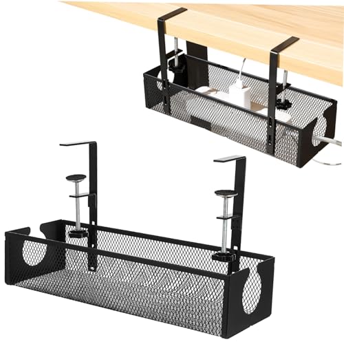 HOUDERCO Kabelmanagementbox aus Metall Untertisch Kabelorganizer aus Robustem Kabelaufbewahrung für Zuhause und Büro Einfache Installation und Ordentliche HOUDERCO Kabelmanagementbox aus Metall Untertisch Kabelorganizer aus Robustem Kabelaufbewahrung für Zuhause und Büro Einfache Installation und Ordentliche von HOUDERCO