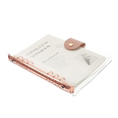 HOUDERCO Notizblock Abnehmbaren Transparenter Multifunktionsbinder für Kreative Planung und Organisation für Journal und Scrapbooking von HOUDERCO