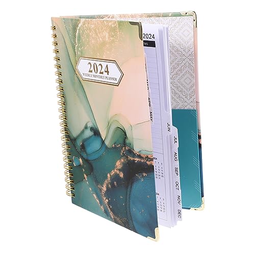 HOUDERCO Notizbuch für Zeitmanagement Spiralnotizbuch mit Trennseiten Akademischer Planer für Studenten und Büroangestellte Hochwertiges HOUDERCO Notizbuch für Zeitmanagement Spiralnotizbuch mit Trennseiten Akademischer Planer für Studenten und Büroangestellte Hochwertiges von HOUDERCO