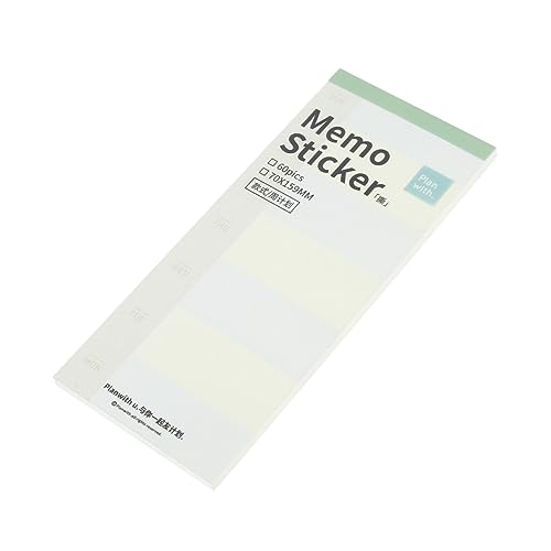 HOUDERCO Selbstklebende Notizpolster für Büro und Schule Wiederverwendbare Memo Sticker mit Beschreibbaren Textstreifen für To Do Listen und Erinnerungen HOUDERCO Selbstklebende Notizpolster für Büro und Schule Wiederverwendbare Memo Sticker mit Beschreibbaren Textstreifen für To Do Listen und Erinnerungen von HOUDERCO