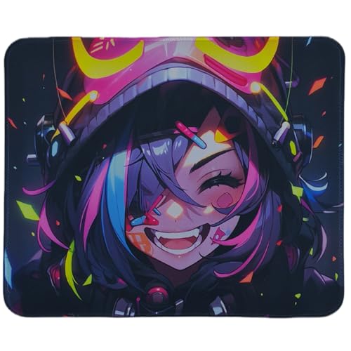 HOUHUANG Rechteckiges Anime-Mauspad, rutschfest, Esport-Mauspad, Premium-Gaming-Mauspad für Logitech, 30,5 x 25,4 cm, langlebige Computer-Mauspads für verbessertes Spielerlebnis (25601, 30,5 x 25,4 cm HOUHUANG Rechteckiges Anime-Mauspad, rutschfest, Esport-Mauspad, Premium-Gaming-Mauspad für Logitech, 30,5 x 25,4 cm, langlebige Computer-Mauspads für verbessertes Spielerlebnis (25601, 30,5 x 25,4 cm von HOUHUANG