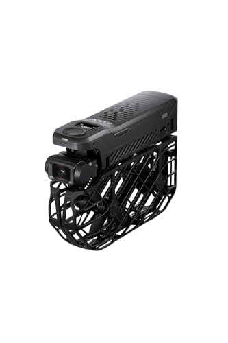 HOVERAir X1 PRO Action Cam 4K, drohne mit Kamera mit über 10 vollautomatischen Flugmodi, 42 KM/H Verfolgungsgeschwindigkeit, Fliegen überall mit OmniTerrain, Rückkollisions-Erkennung (Standard) von HOVERAir