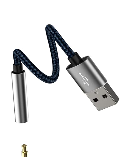 HOYULLI Adapter USB auf 3,5 mm Klinke weiblich Audio Soundkarte Externe Kopfhörer für PC Buchse 3,5 mm HiFi Kabel DAC Mikrofon Dongle Lautsprecher PS5 Kopfhörer Adapter HOYULLI Adapter USB auf 3,5 mm Klinke weiblich Audio Soundkarte Externe Kopfhörer für PC Buchse 3,5 mm HiFi Kabel DAC Mikrofon Dongle Lautsprecher PS5 Kopfhörer Adapter von HOYULLI